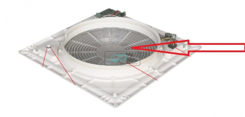 Fiamma rooster turbo vent 98683-024