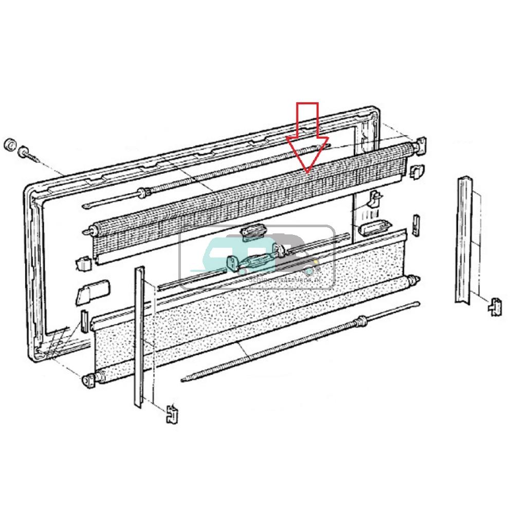 Dometic S4 Vliegenhor 130 x 60