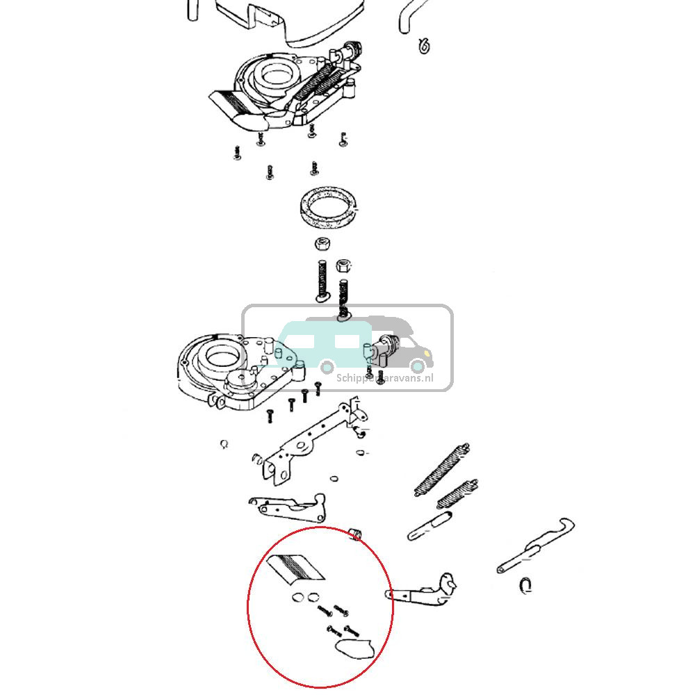 Thetford Aqua Magic Galaxy Voetpedaal 