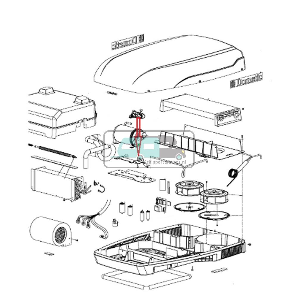 Dometic B1600 Plus Houder Voor Compressor