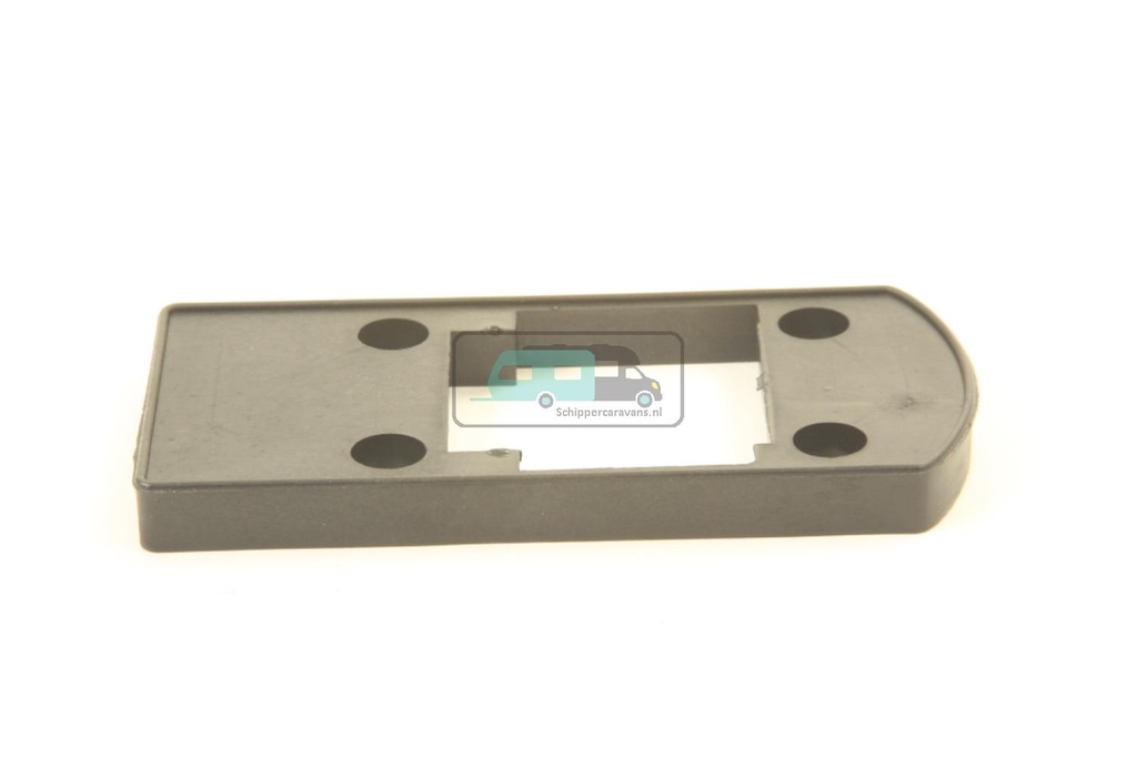 Opvulstuk deurslot 10mm zwart