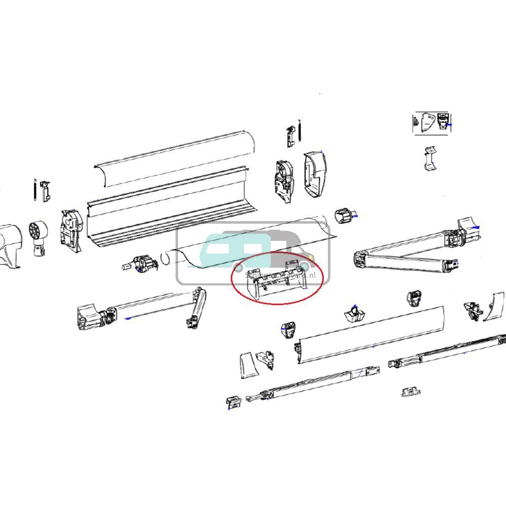 Thule Support Roller Tube 5003