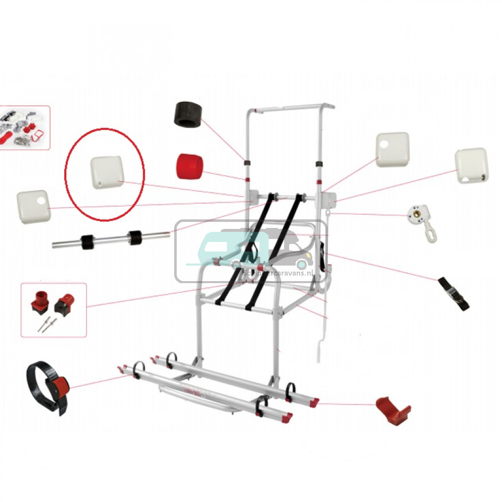 Fiamma Bevestiging wand Carrybike lift