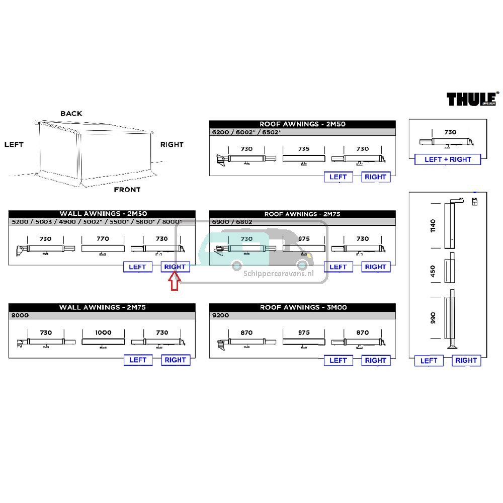 Zijligger Residence rechts