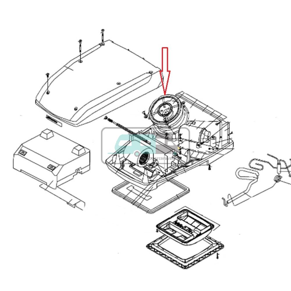 Dometic B1500/ 1900 Ventilating Grill