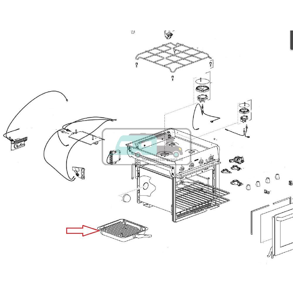 Thetford Triplex Oven Grillpan