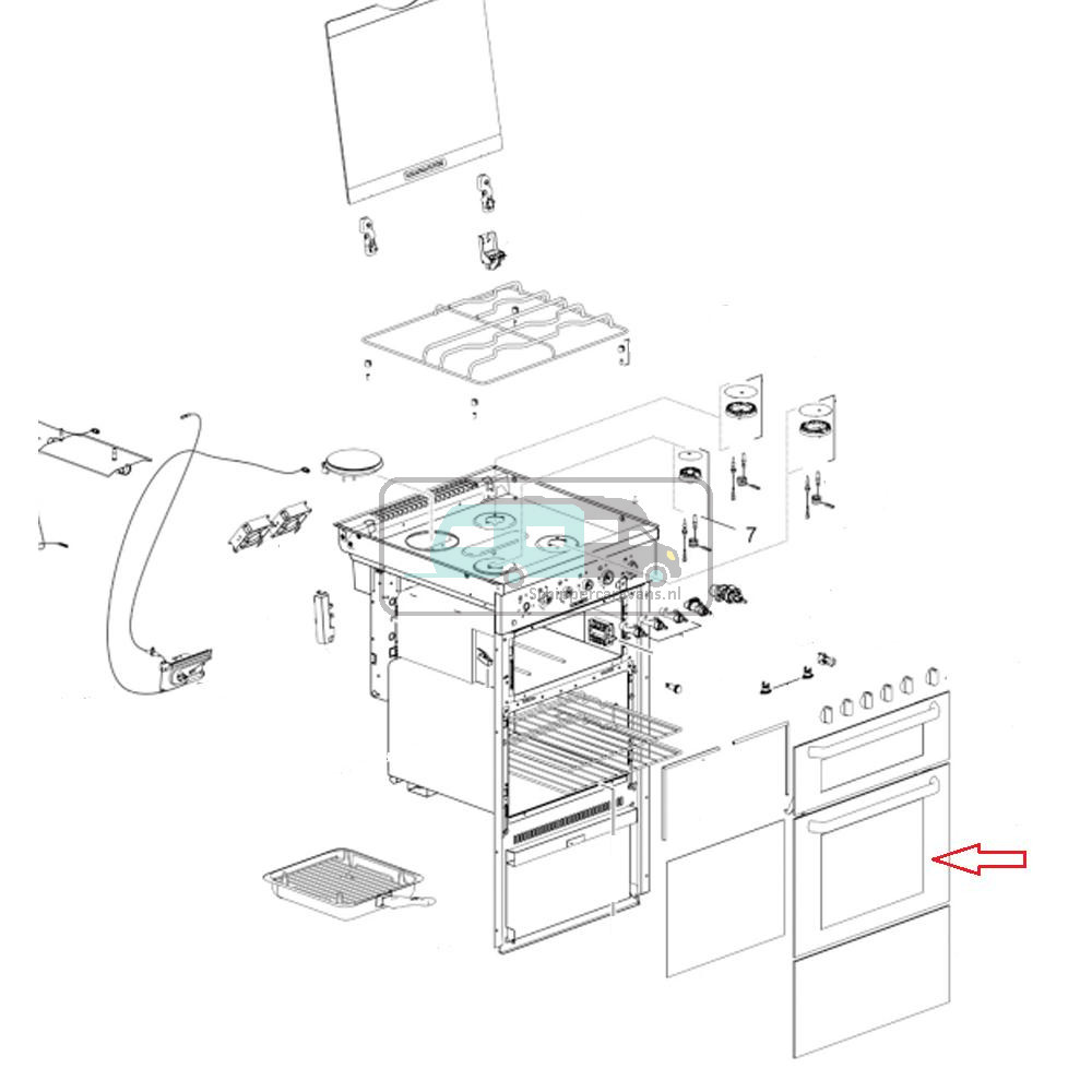 Thetford Ovendeur Aspire 2