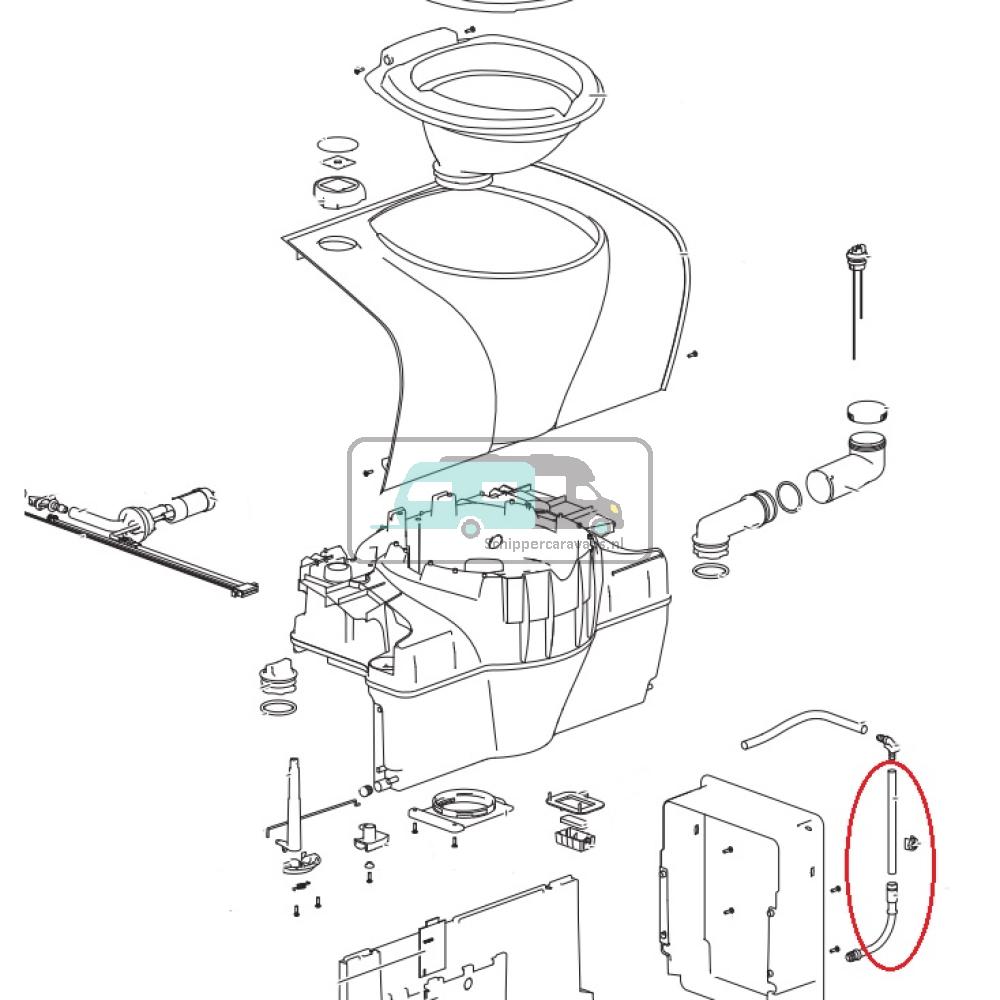 SC500 Clip sight tube