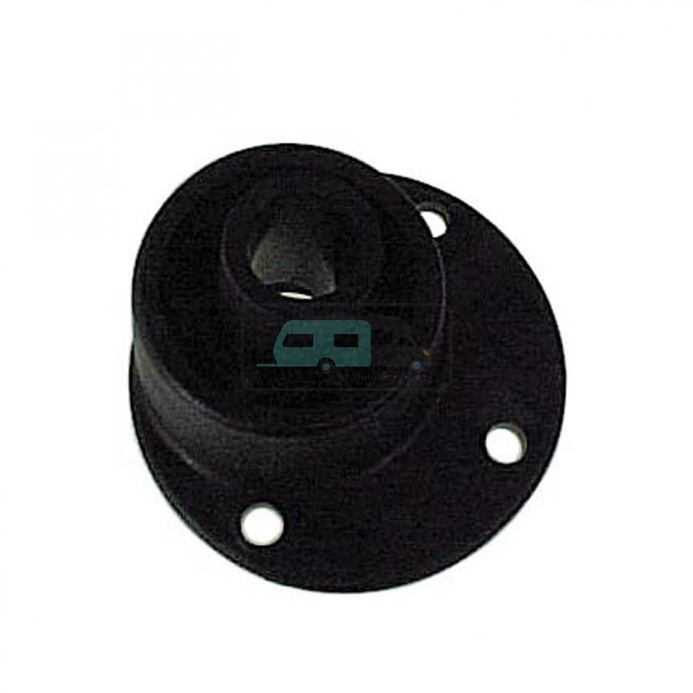 Campking scharniervoet 25 mm kunststof