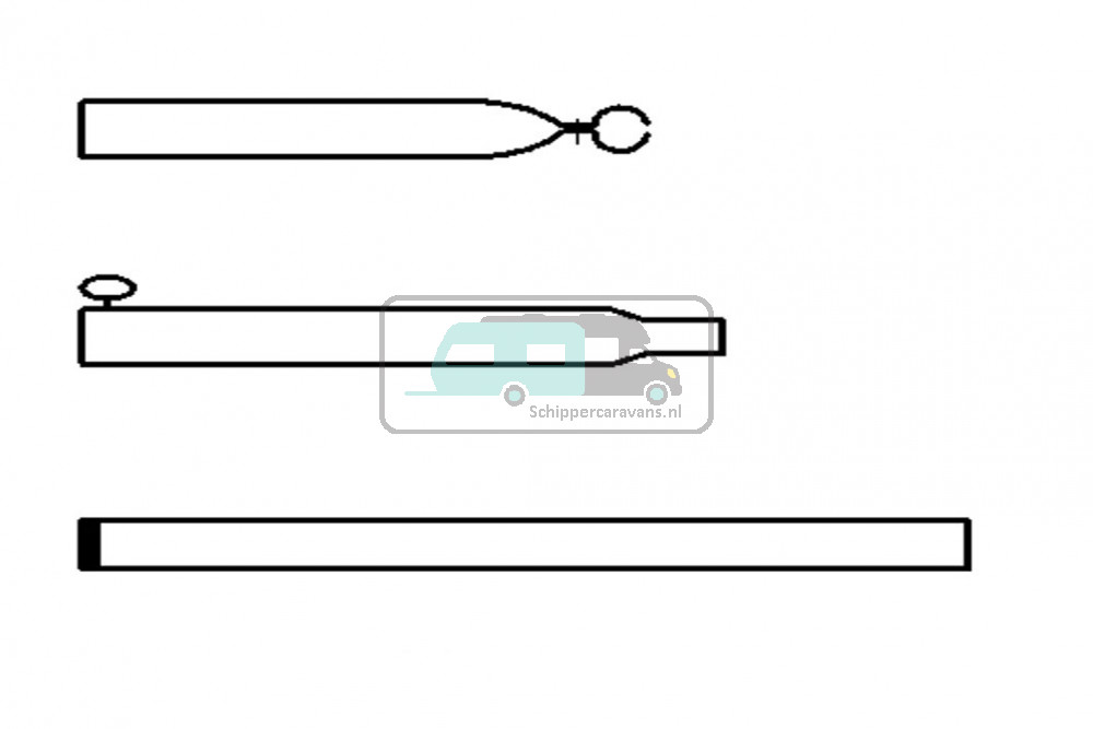 Campking Stormstok 22/19mm 150-210cm Basic