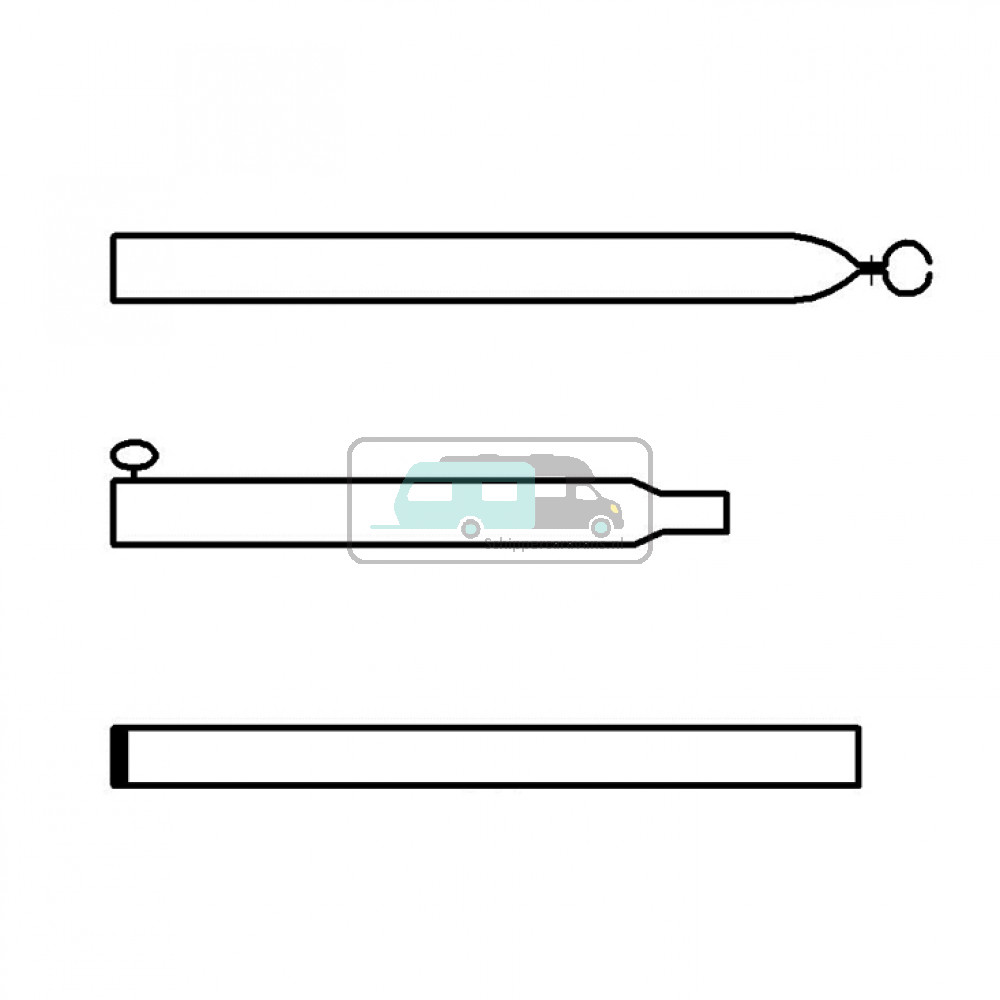 Campking Stormstok 25/22mm 170-250cm Premium