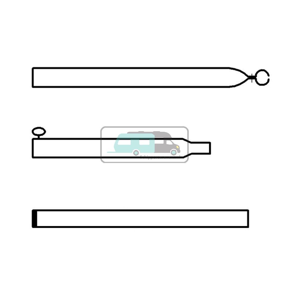 Campking Stormstok 25/22mm 170-250cm Premium