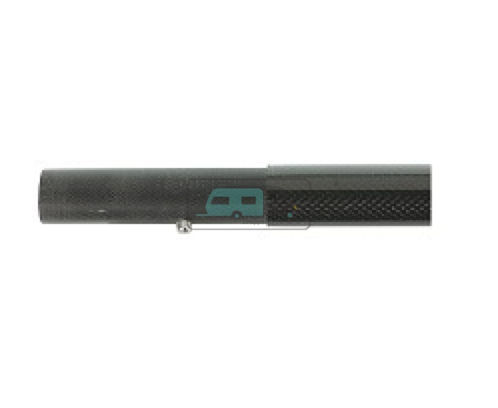 Campking Tussendeel 28mm 100/90cm veer+gat CFRP
