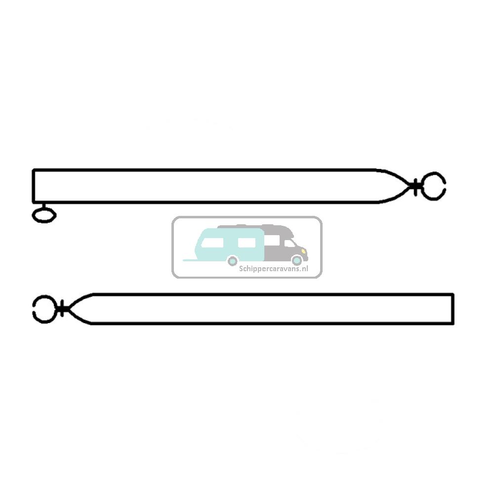 Campking Spanstok 22/19mm 70-120cm Basic