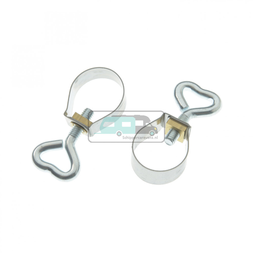 Campking Stelring 32 mm met bout