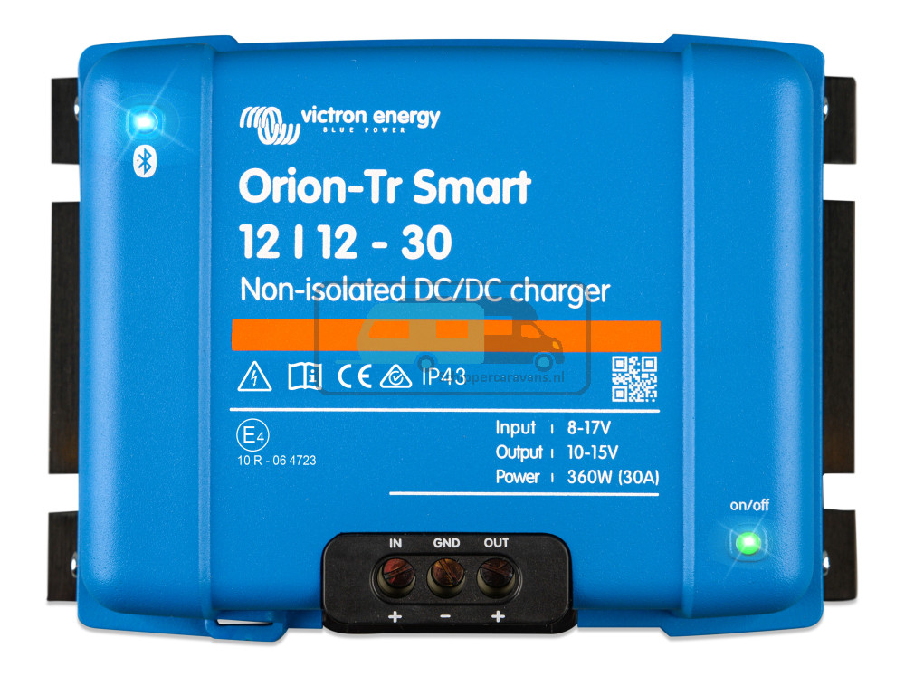 Victron Acculader Orion-Tr Smart 12/12 30A Niet Geïsoleerd