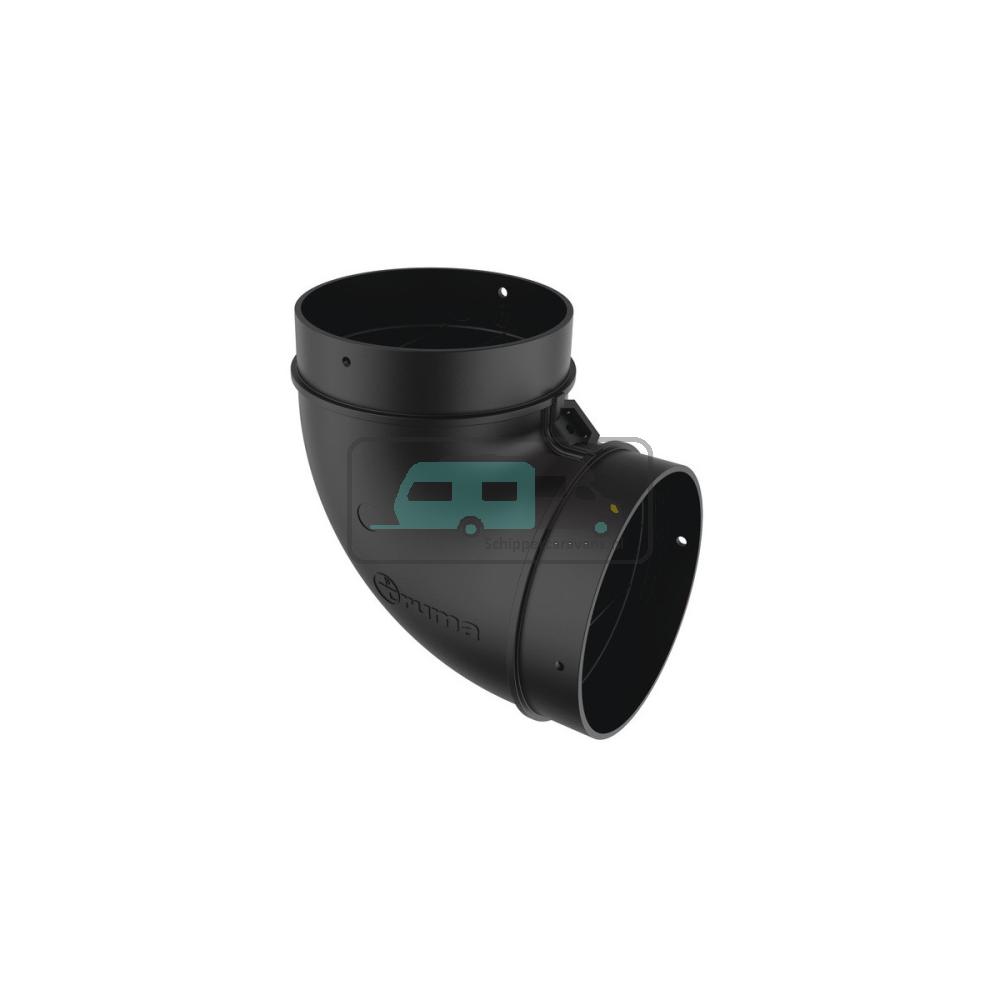 Truma Bocht BG 80mm Zwart