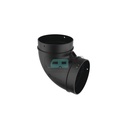 Truma Bocht BG 80mm Zwart