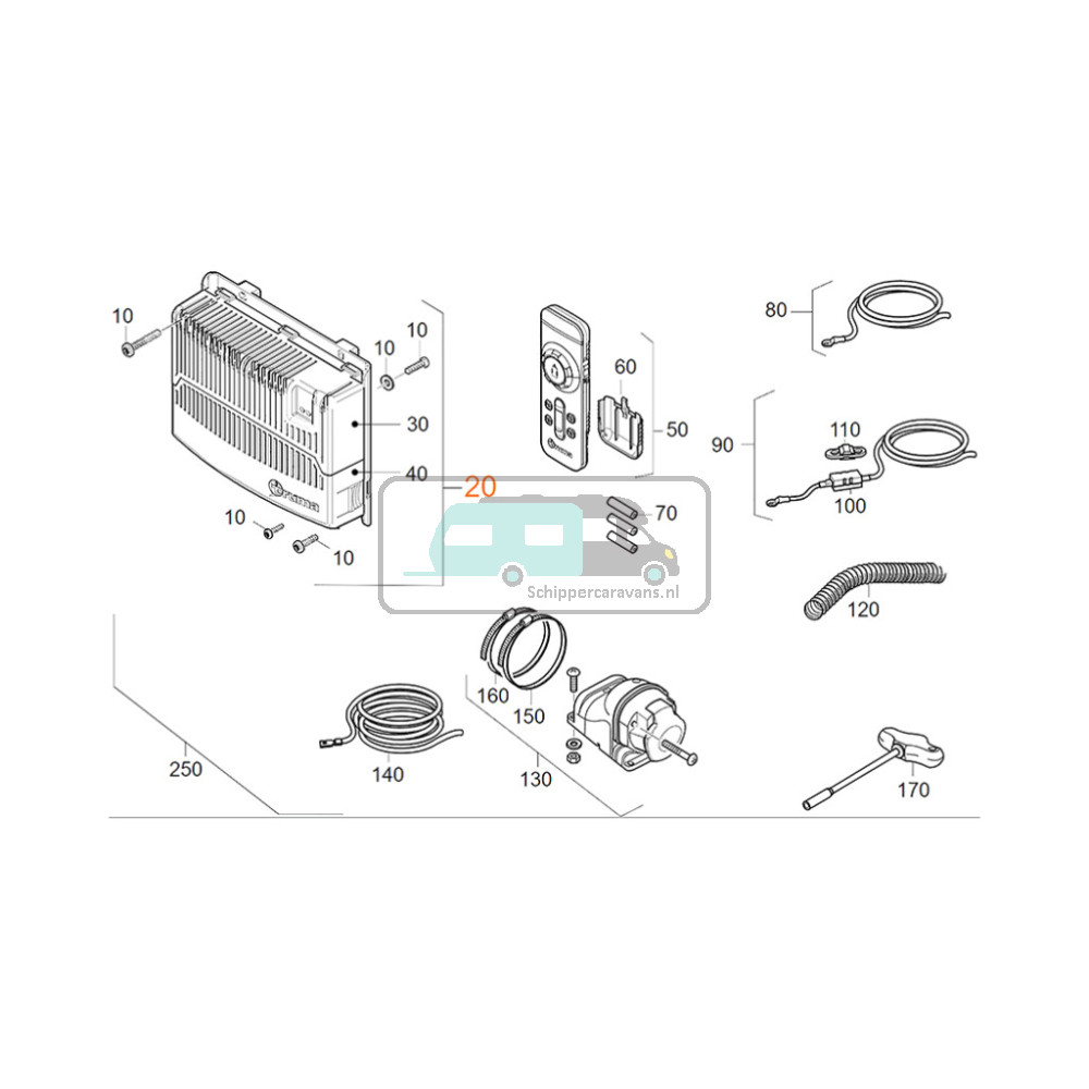 Truma XT/XT L Besturingskast