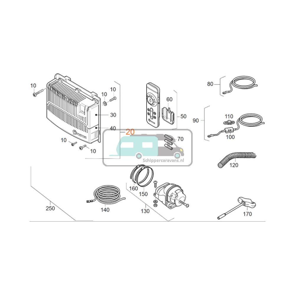 Truma XT/XT L Besturingskast