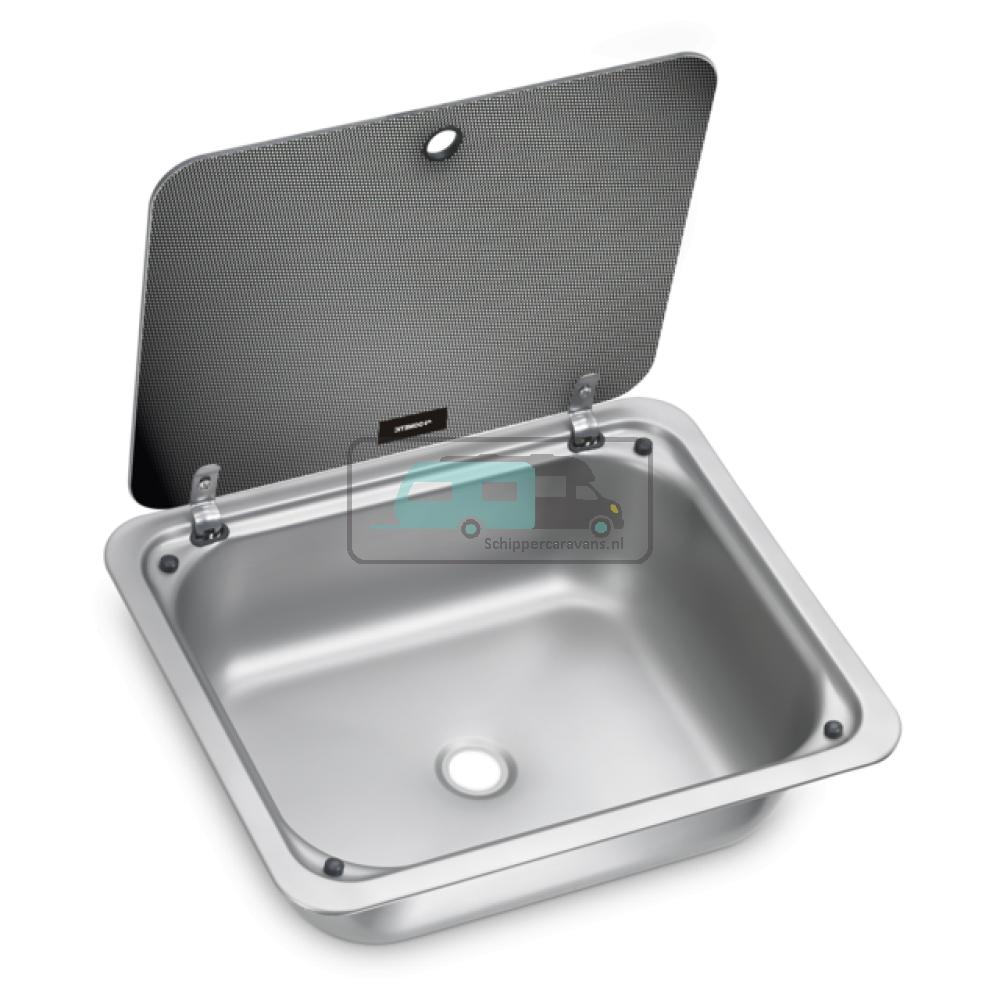 Dometic Spoelbak Rechthoekig met Bovendeksel SNG 4133