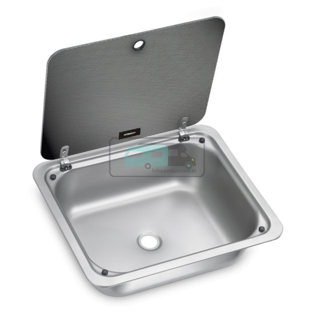 Dometic Spoelbak Rechthoekig met Bovendeksel SNG 4133