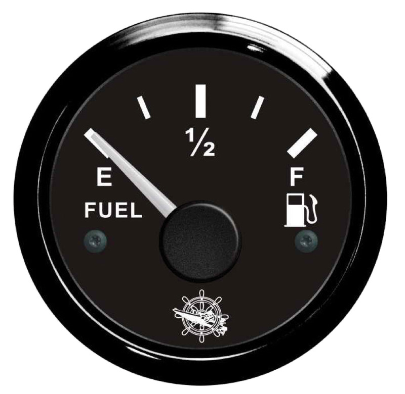 Osculati fuel level gauge 10/190 ohm black/black