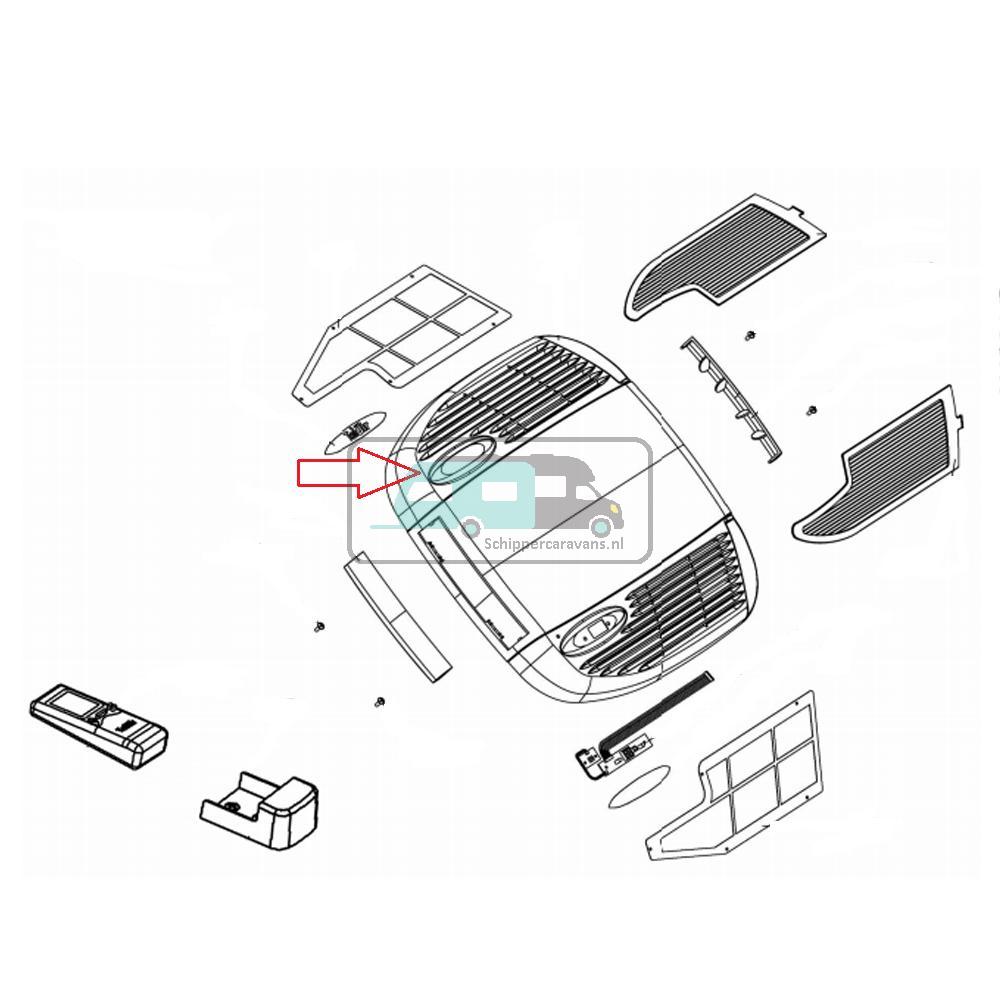 Telair Luchtverdeler Silent
