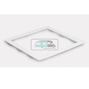 Dometic Mini Heki Adapterframe 40x40 Ducato Wit