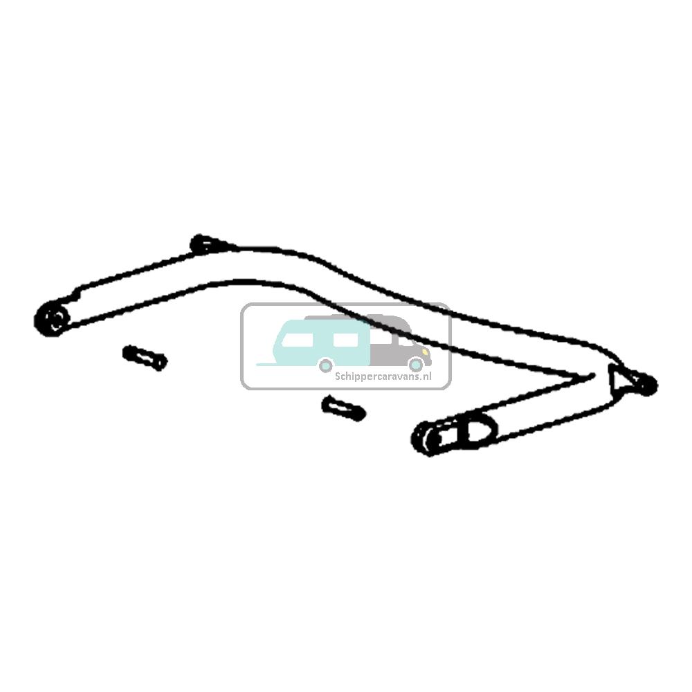 Dometic Micro Heki Beugel inclusief Montagedelen