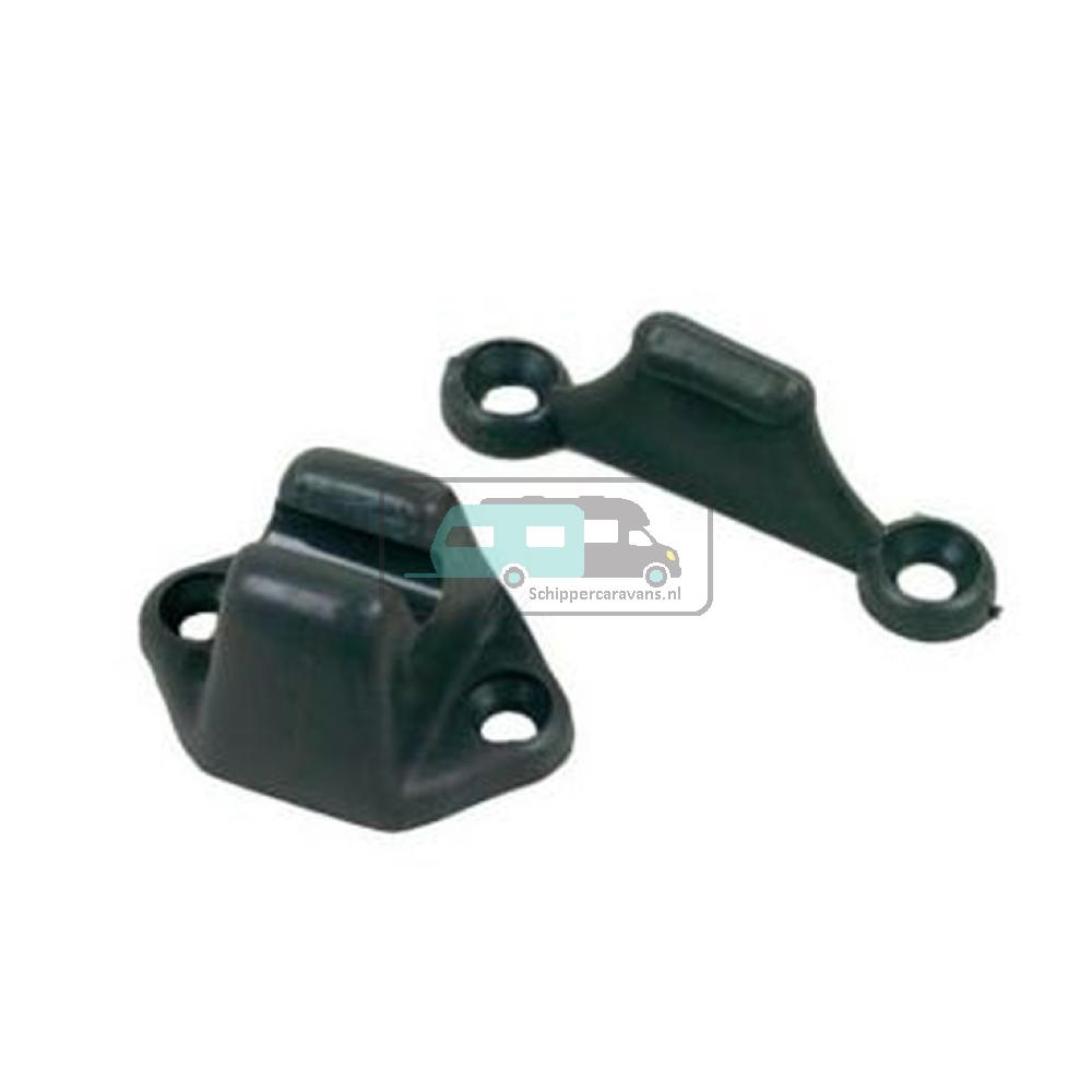 Deurvanger 2-delig Grijs