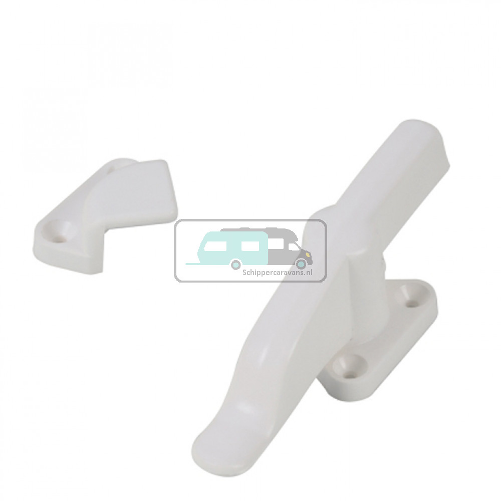 Caralu Deurwervel Wit lang model 2dlg