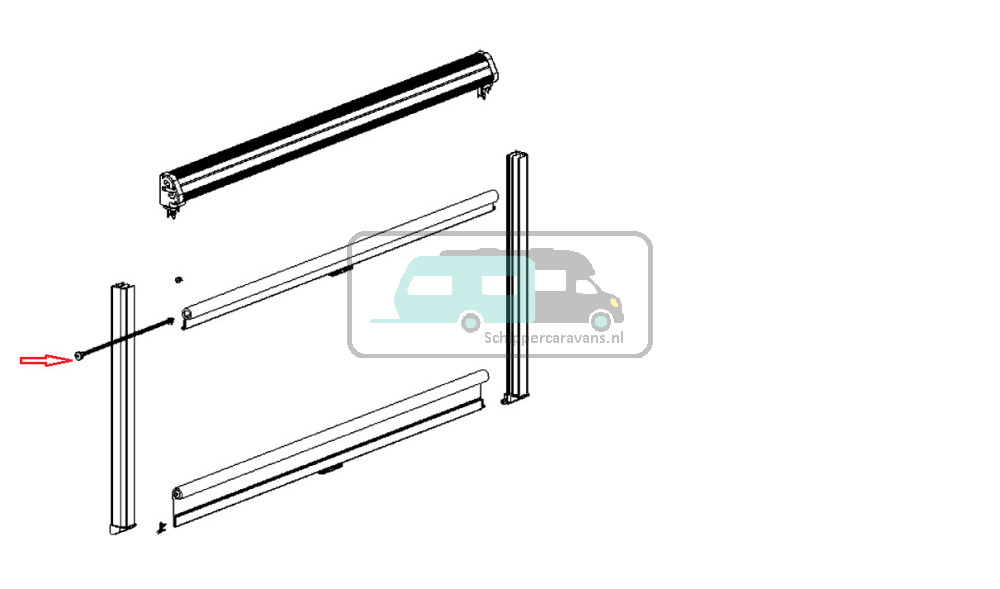 Dometic Combirollo 3000 Veer