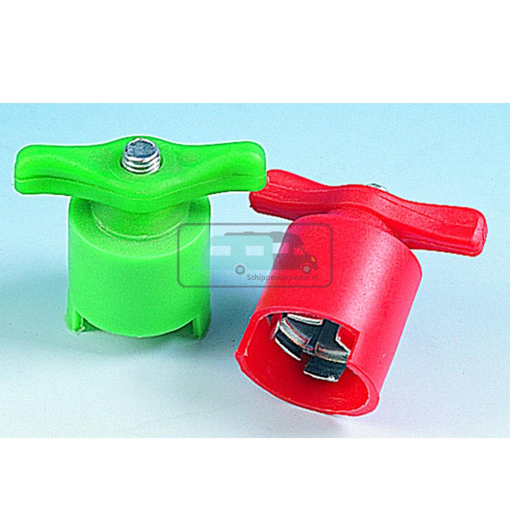 Accupoolklem Schroefbaar Groen