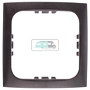 Berker Afdekraam Flow 1-Vaks Truma Element Antraciet Mat