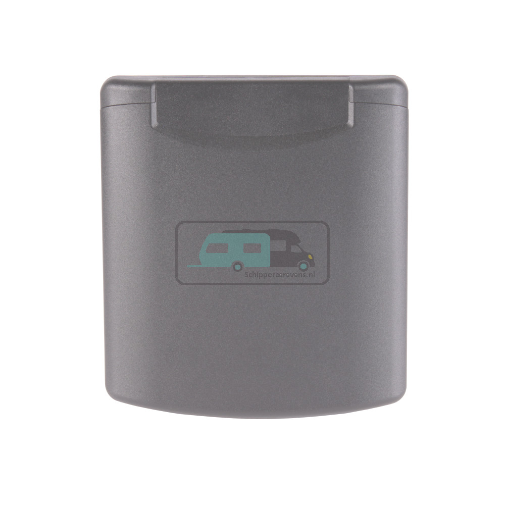 Deksel Inbouwstekkerdoos Design 2014 Antraciet