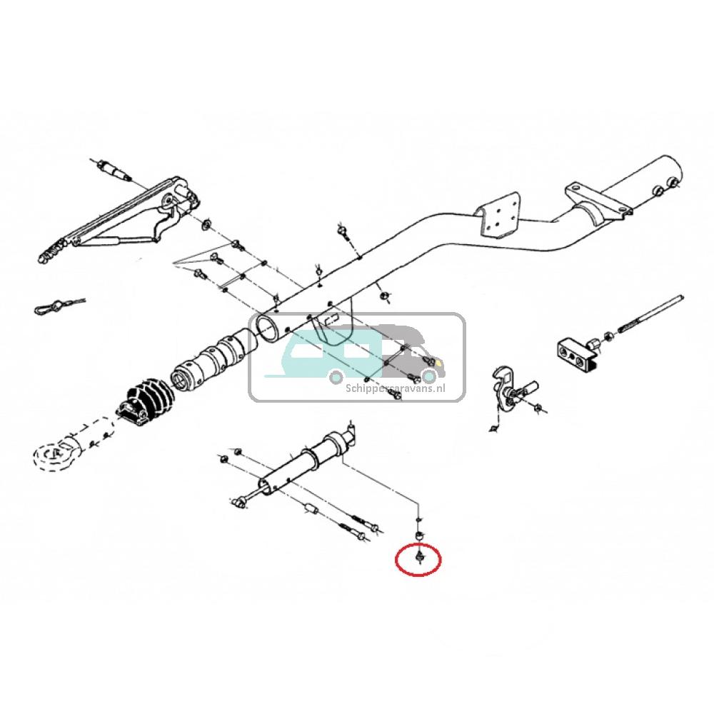 AL-KO Borgstiftbout Glijstang 161R
