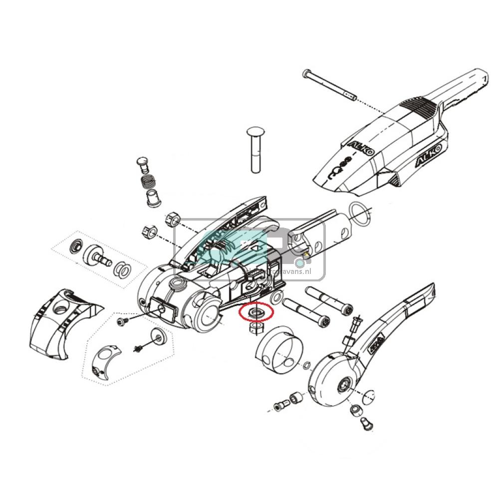 AL-KO AKS 3004 FormScheibe D 12.5