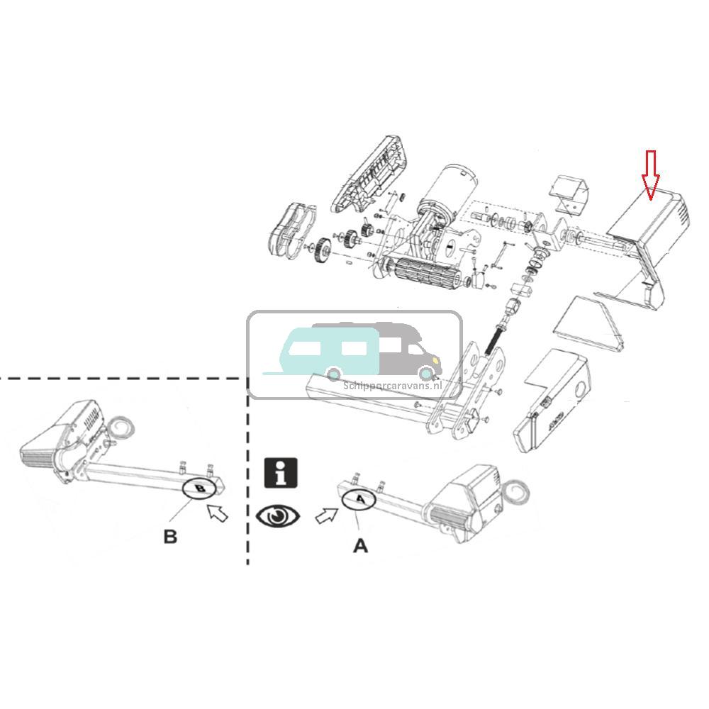 AL-KO Ranger Mover Afdekkap
