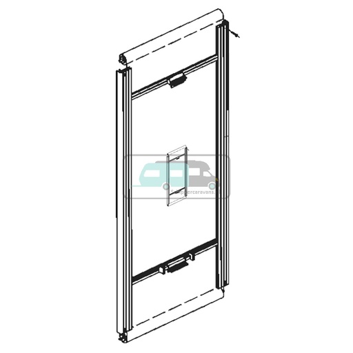 [OCS_1801419] Dometic Rolgordijn CaraD-100Plus