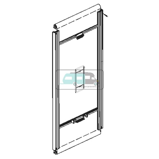 [OCS_A0030972] Dometic Rolgordijn CaraD-100Plus