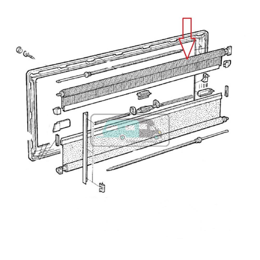 [OCS_A9907441] Dometic S4 Vliegenhor 70 x 60