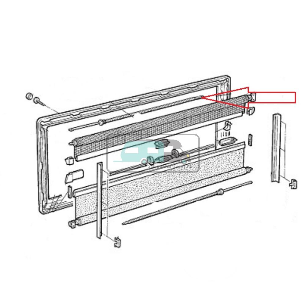 [OCS_A0026167] Dometic S3/ 4 Raam veer FM20