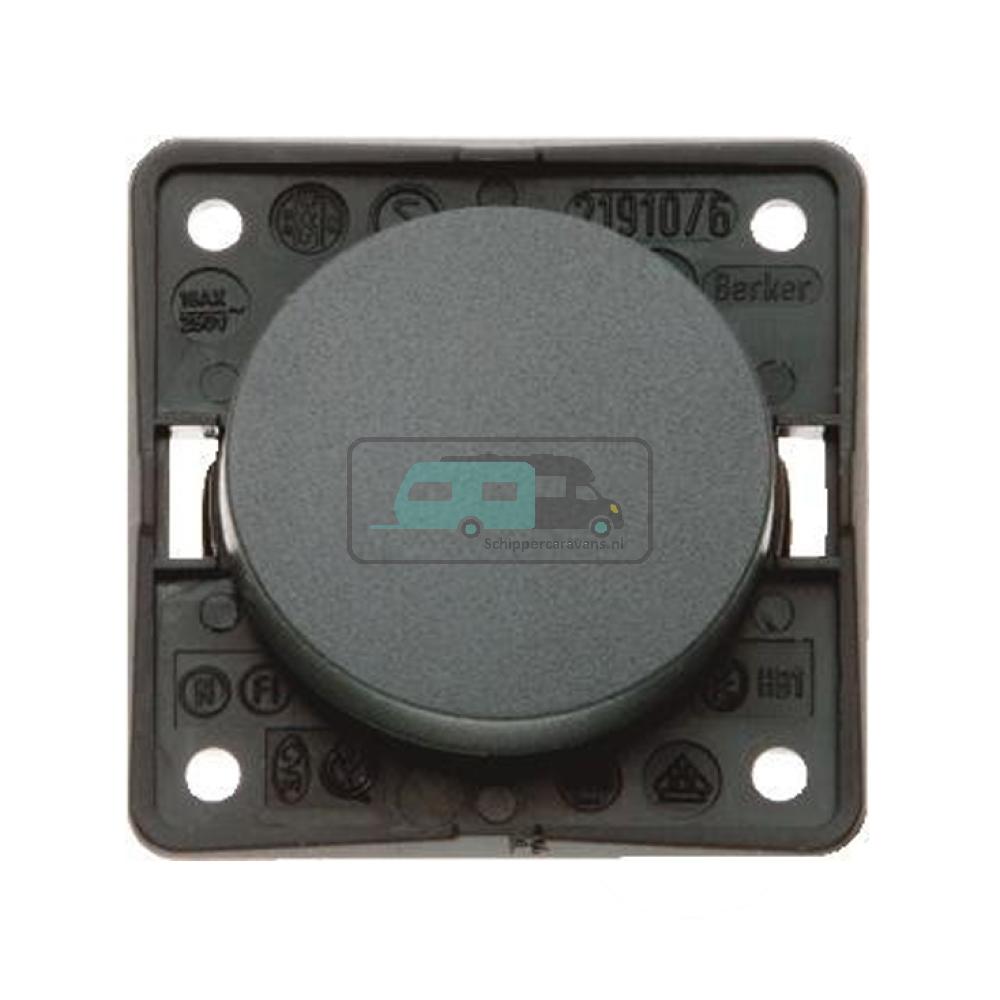 [OCS_A0032308L] Berker Aan/Uitschakelaar Flow/Pure Inbouw Antraciet Mat 230V