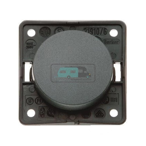 [OCS_A0032308L] Berker Aan/Uitschakelaar Flow/Pure Inbouw Antraciet Mat 230V