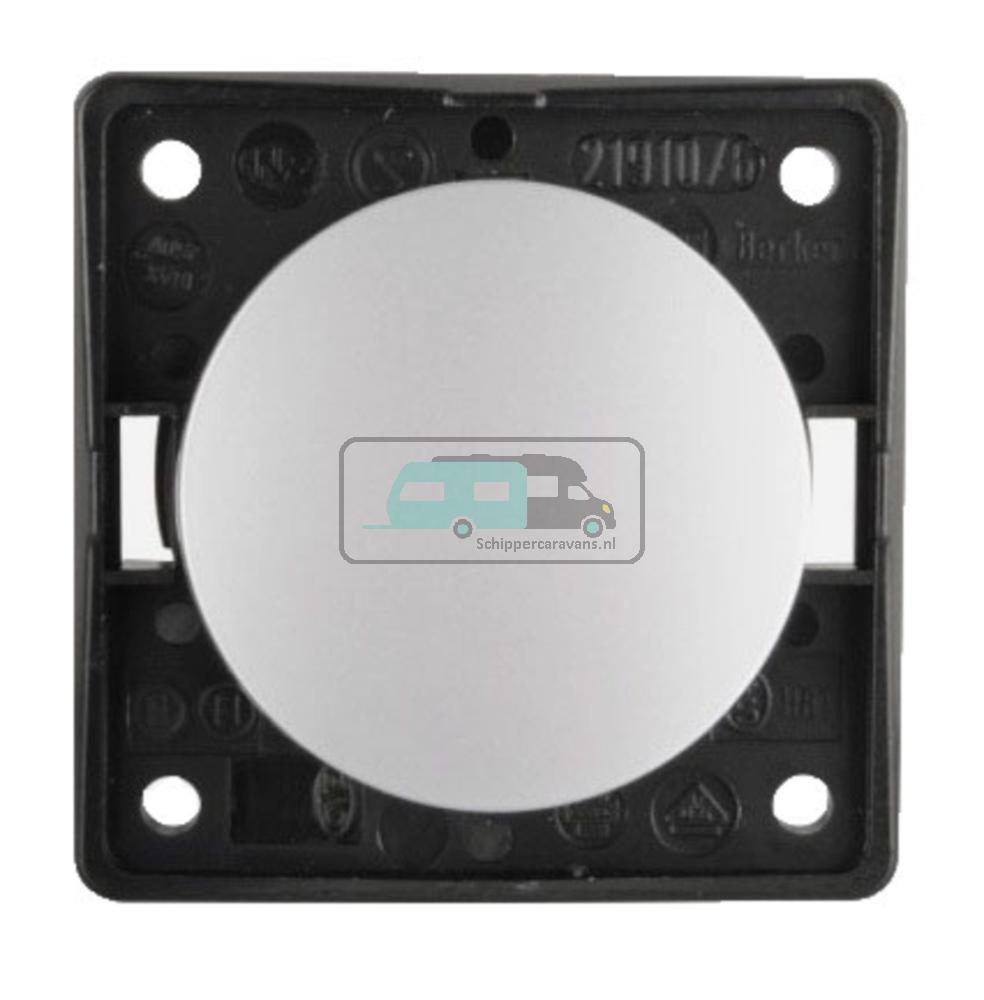 [OCS_A0032311L] Berker Aan/Uitschakelaar Flow/Pure Inbouw Chroom Mat 230V