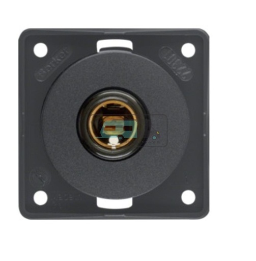 [OCS_A0032332L] Berker Contactdoos 12V Klein Inbouw Antraciet Mat