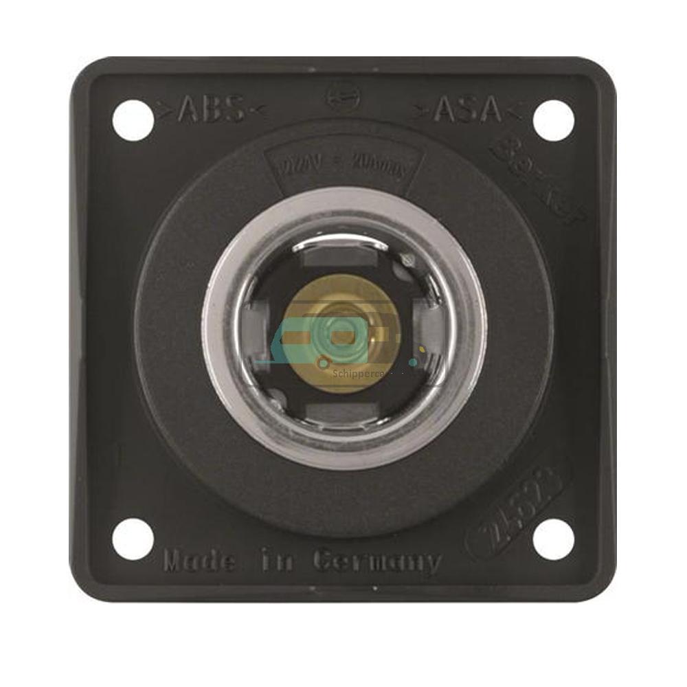 [OCS_A0032335L] Berker Contactdoos 12V Groot Inbouw Antraciet Mat