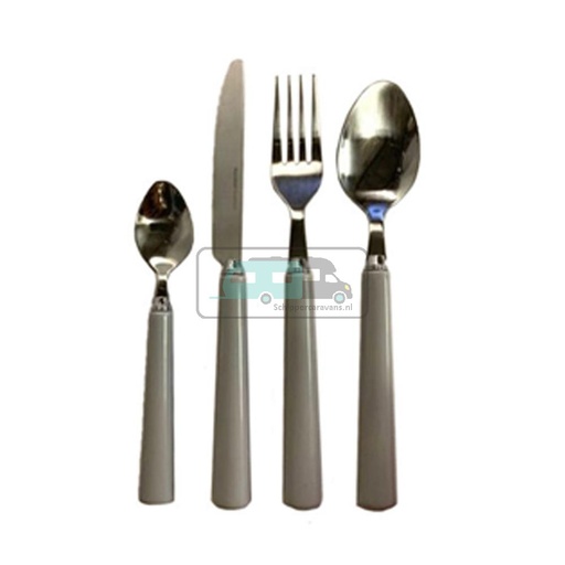 [OCS_A0003014] Bestekset Grijs 16-delig