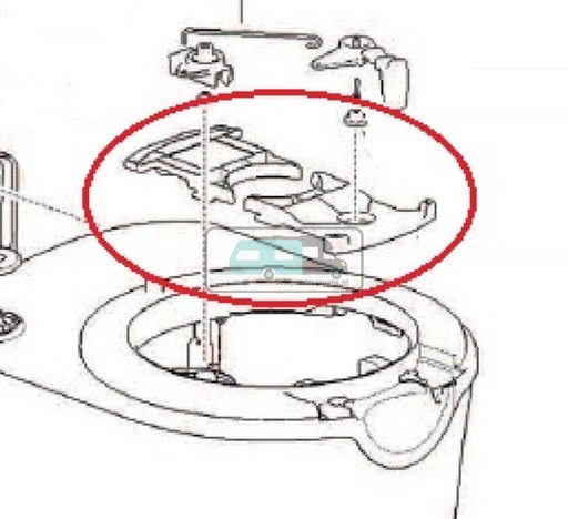 [OCS_A9902025] C220 Bowl Retainer Bracket